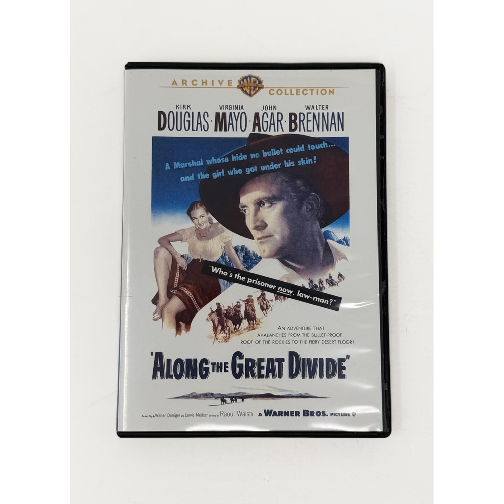 Along the Great Divide DVD Warner Archive Kirk Douglas Western 1951